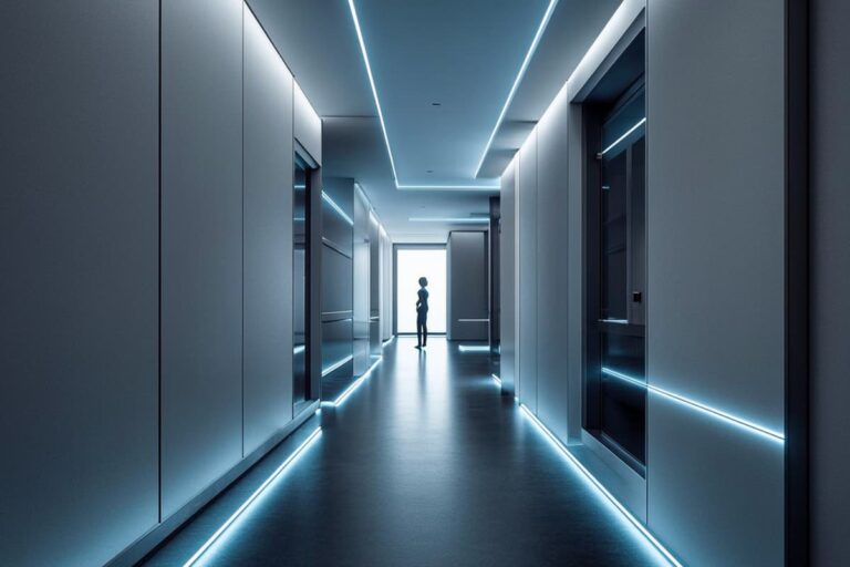 Кинетичен интериор и архитектурна игра: Led ленти като средство за преобразяване